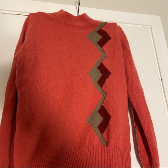 Vintage jaeger wool mockneck sweater - Picture 2 of 5
